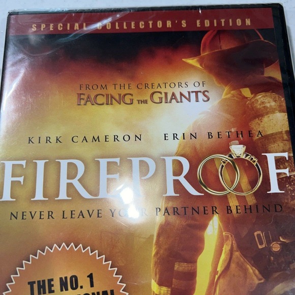 Fireproof The Movie Kirk Cameron New Factory Sealed Special Collector’s Edition - Picture 4 of 5